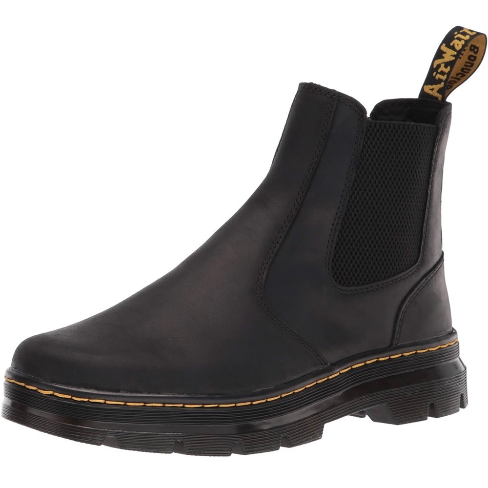 Dr. Martens Unisex-Adult Embury Leather Casual Chelsea Boot